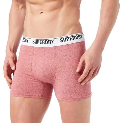 боксерки,мъжко,бельо,superdry,multi,boxers,2,units,mid,red,orange,(blue)