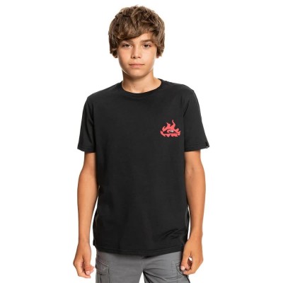 тениска,детски,тениски,quiksilver,hells,yeah,short,sleeve,t,shirt,black,(black)