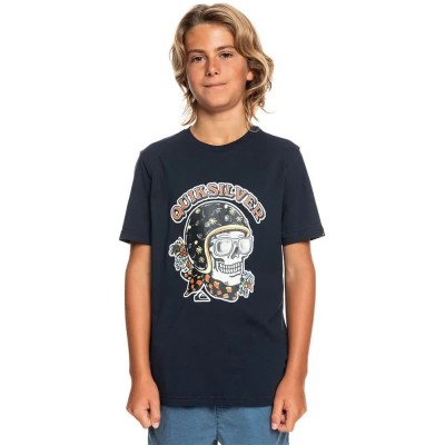 тениска,детски,тениски,quiksilver,skull,trooper,short,sleeve,t,shirt,navy,blazer,(blue)