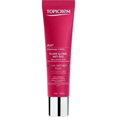 козметика,против,бръчки,topicrem,ah3,global,anti,aging,fluid,40ml
