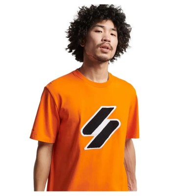 тениска,мъжки,тениски,superdry,code,sl,chenille,t,shirt,orange,(denver,orange)