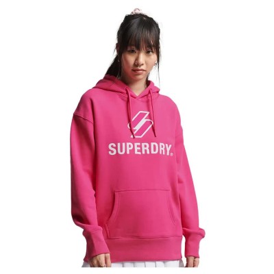 суичър,дамски,блузи,superdry,code,sl,stacked,apq,os,hoodie,pink