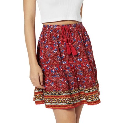 пола,дамски,поли,и,рокли,superdry,vintage,embellished,mini,skirt,red