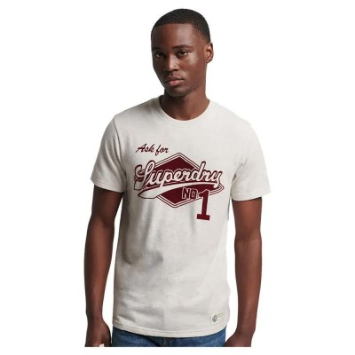 тениска,мъжки,тениски,дамски,тениски,superdry,vintage,script,style,coll,short,sleeve,t,shirt,white,(oat,marl)