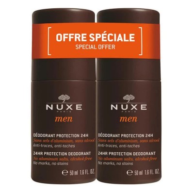 хигиена,тяло,nuxe,24hr,protection,deodorant,men,2x50ml,black