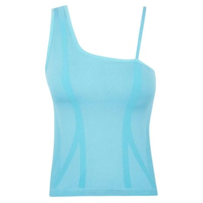 тениска,дамски,тениски,born,living,yoga,eka,sleeveless,t,shirt,nice,blue,(blue)