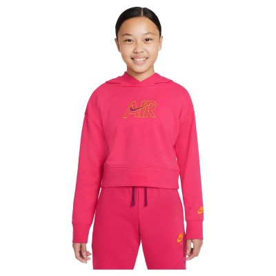 суичър,детски,блузи,nike,sportswear,air,french,terry,crop,hoodie,pink