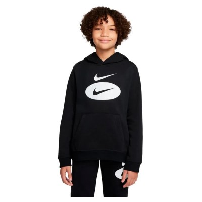 суичър,детски,блузи,nike,sportswear,core,hbr,hoodie,black
