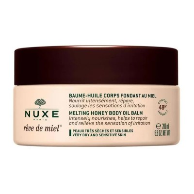 козметика,за,овлажняване,nuxe,melting,honey,body,oil,balm,200ml,beige