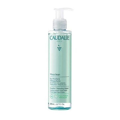 козметика,за,почистване,caudalie,vinoclean,micellar,cleansing,water,200ml,green