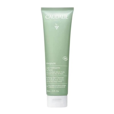 козметика,за,почистване,caudalie,vinopure,purifying,gel,cleanser,150ml,green