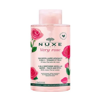 козметика,за,почистване,nuxe,very,rose,3,in,1,soothing,micellar,water,face&eyes,750ml,pink