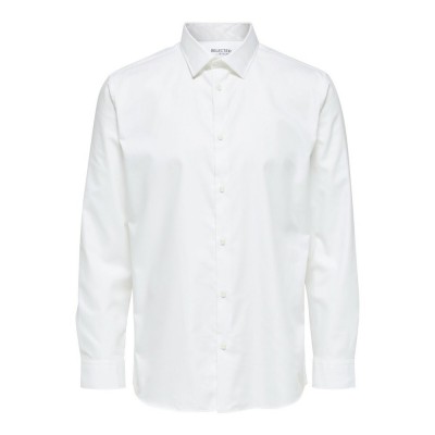 мъжки,ризи,selected,shirt,selected,ethan,manches,longues,slim,classic,white