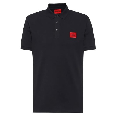 мъжки,блузи,с,яка,hugo,dereso222,short,sleeve,polo,black,(black)