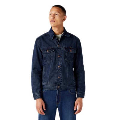 мъжко,яке,мъжки,якета,wrangler,authentic,denim,jacket,blue