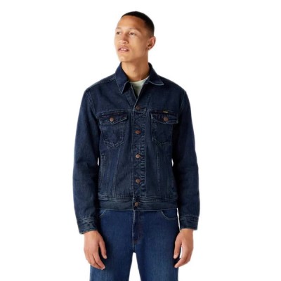 яке,мъжки,якета,wrangler,authentic,denim,jacket,blue,(coalblue,stone)