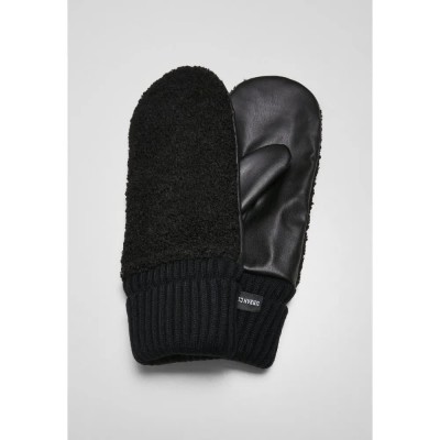 ръкавици,ръкавици,шапки,и,шалове,urban,classics,sherpa,imitation,leather,gloves,black,(black)