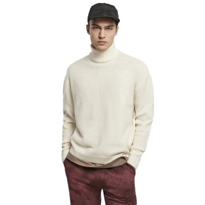 блуза,мъжки,пуловери,urban,classics,oversized,roll,neck,sweater,white,(white)