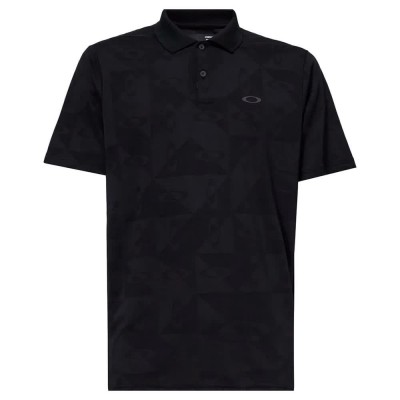 мъжки,блузи,с,яка,oakley,contender,pro,icon,short,sleeve,polo,ellipse,pattern,black,(black)