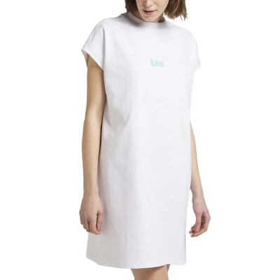 рокля,дамски,поли,и,рокли,lee,short,sleeve,dress,white