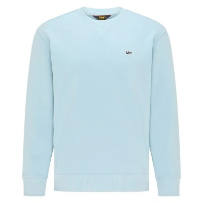 блуза,мъжки,пуловери,lee,plain,sweatshirt,blue,(ice,blue)