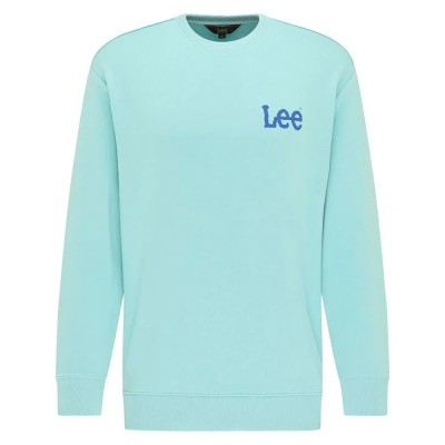 блуза,мъжки,пуловери,lee,wobbly,sweatshirt,white,(mint,blue)