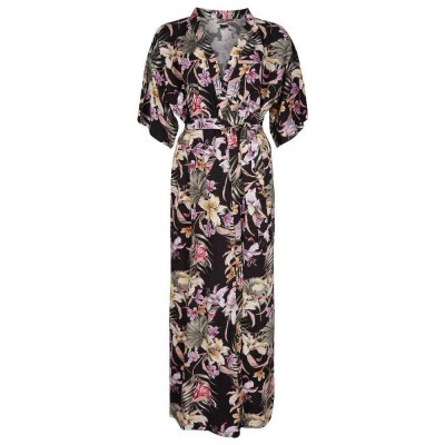 рокля,дамски,поли,и,рокли,o´neill,kimono,mix&match,midi,dress,black,(black)