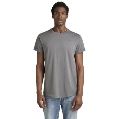 тениска,мъжки,тениски,g,star,lash,short,sleeve,t,shirt,granite,(grey)