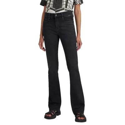 дънки,дамски,панталони,g,star,noxer,bootcut,jeans,jet,black,(black)