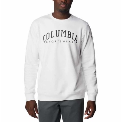 блуза,мъжки,пуловери,columbia,logo,sweatshirt,white,(white)