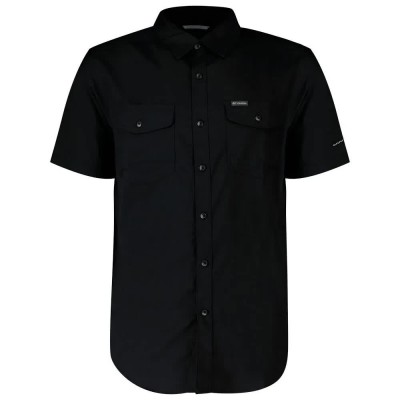 риза,с,къс,ръкав,мъжки,ризи,columbia,utilizer™,ii,solid,short,sleeve,shirt,black,(black)