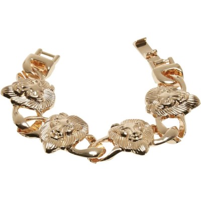 бижутерия,urban,classics,lion,bracelet,gold,(yellow)