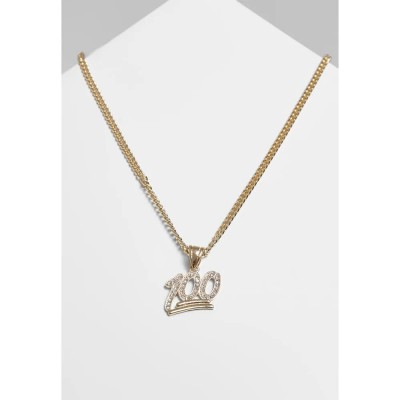 бижутерия,urban,classics,one,hundred,diamond,necklace,yellow,(doré)