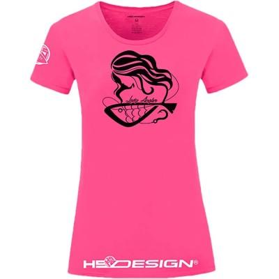 тениска,дамски,тениски,hotspot,design,angler,short,sleeve,t,shirt,pink,(fuchsia)