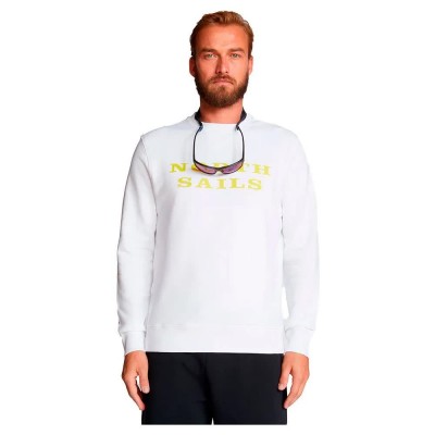 блуза,мъжки,пуловери,north,sails,691004,graphic,sweatshirt,white