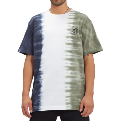 тениска,мъжки,тениски,dc,shoes,half,and,half,short,sleeve,t,shirt,blue