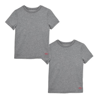 тениска,детски,тениски,levi´s,®,2pk,short,sleeve,t,shirt,grey,(dark,grey,heather)