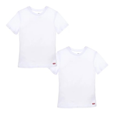 тениска,детски,тениски,levi´s,®,2pk,short,sleeve,t,shirt,white