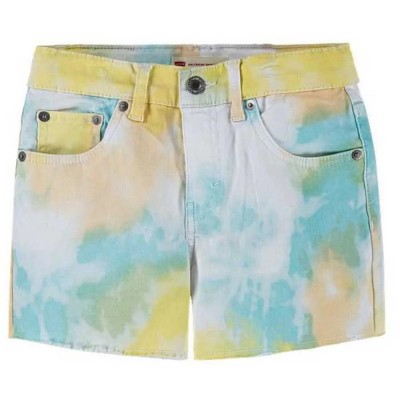 къси,панталони,детски,панталони,levi´s,®,aop,shorts,yellow,(sunny,tie,dye)
