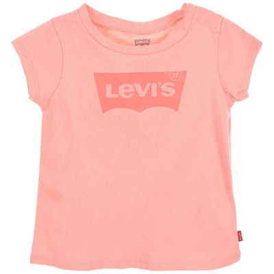 тениска,детски,тениски,levi´s,®,batwing a line,short,sleeve,t,shirt,pink,(peaches,n,cream)