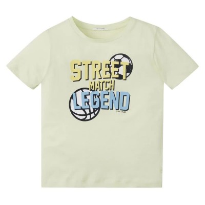 тениска,детски,тениски,tom,tailor,printed,1030571,short,sleeve,t,shirt,beige,(lime,cream,green)