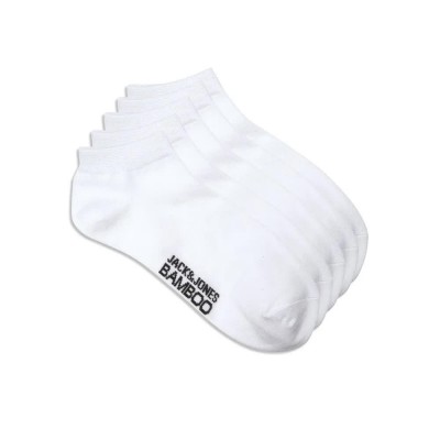 чорапи,мъжки,чорапи,jack,&,jones,basic,bamboo,short,socks,white,(white)