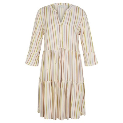 дамска,рокля,дамски,поли,и,рокли,tom,tailor,printed,babydoll,mini,dress,white