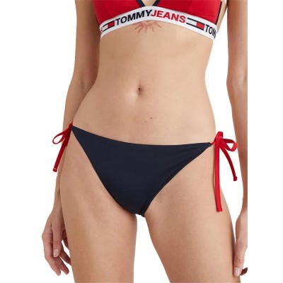 дамски,бански,костюми,tommy,jeans,string,side,tie,cheeky,uw0uw03403,bikini,bottom,desert,sky,(blue)