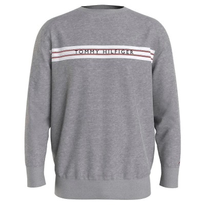 тениска,мъжки,пижами,tommy,hilfiger,track,hwk,um0um02426,sweatshirt,long,sleeve,pyjama,t,shirt,grey,(light,grey,heather)