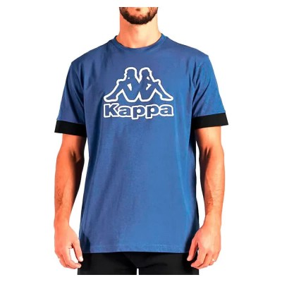 тениска,мъжки,тениски,kappa,dlot,short,sleeve,t,shirt,blue,sapphire,black,(blue)