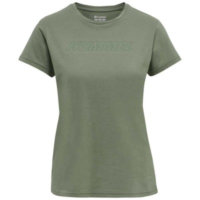 тениска,мъжки,тениски,дамски,тениски,hummel,cali,cotton,short,sleeve,t,shirt,green,(lily,pad)