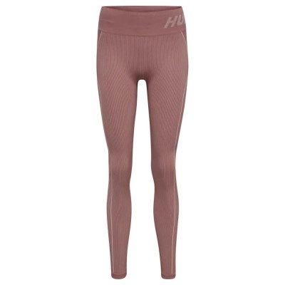 клин,дамски,клинове,дамски,чорапогащи,и,клинове,hummel,christel,seamless,leggings,withered,rose,rose,tan,melange,(pink)