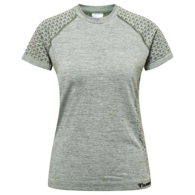 тениска,дамски,тениски,hummel,ci,seamless,short,sleeve,t,shirt,grey,(lily,pad,melange)