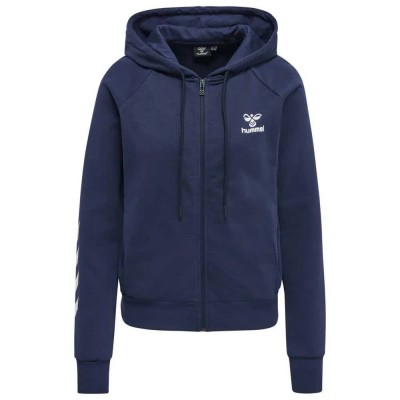 блуза,дамски,блузи,hummel,noni,2.0,full,zip,sweatshirt,blue,(peacoat)